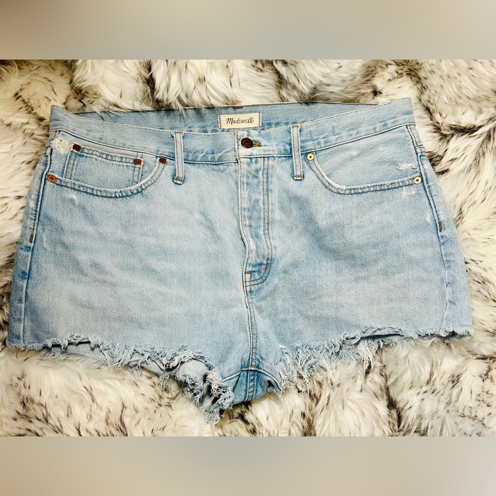 MADEWELL RELAXED DENIM SHORTS